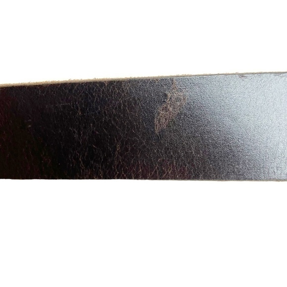 Dark Brown Leather Belt 🤍 - Picture 3 of 8